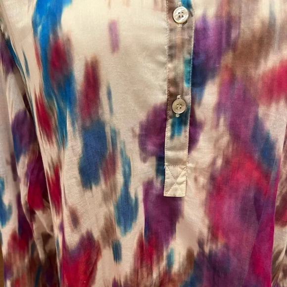 Isabel Marant - MARIA TOP, long sleeves, size 34 US/Small, Beige-Raspberry - Picture 7 of 9